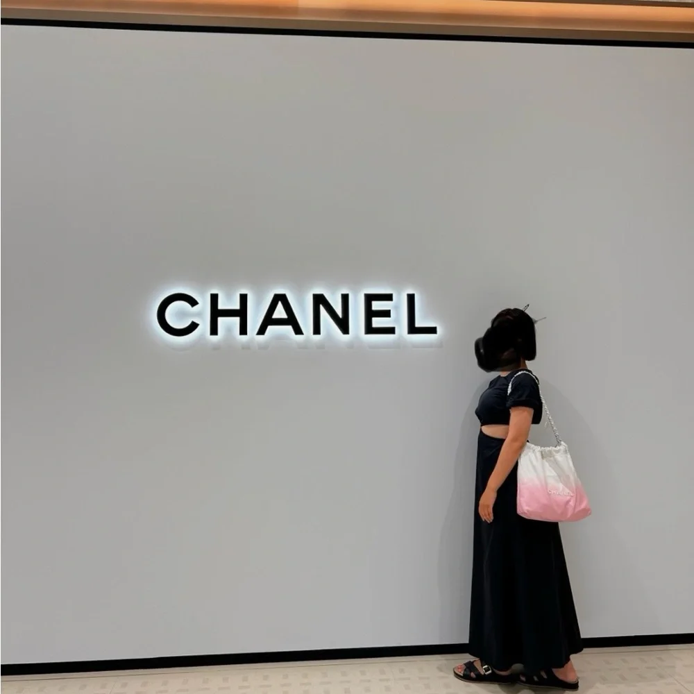 Chanel 22 bag in Ombré. Small - Picture 4 of 16